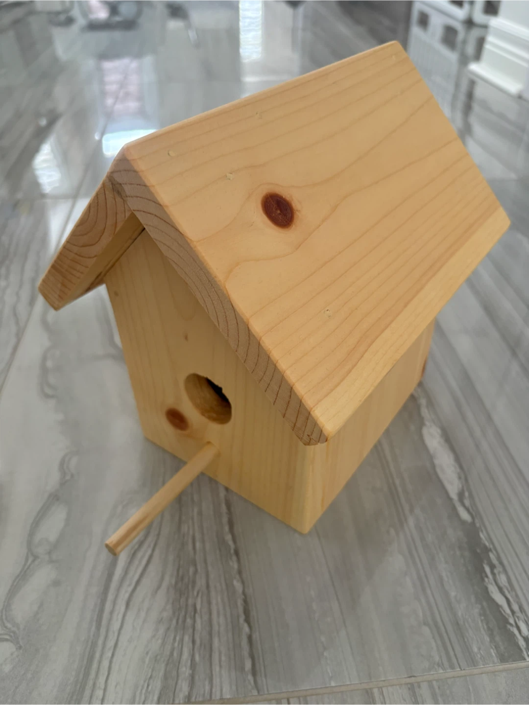 Decorative Wooden Birdhouse & Wooden Truck - photo 2