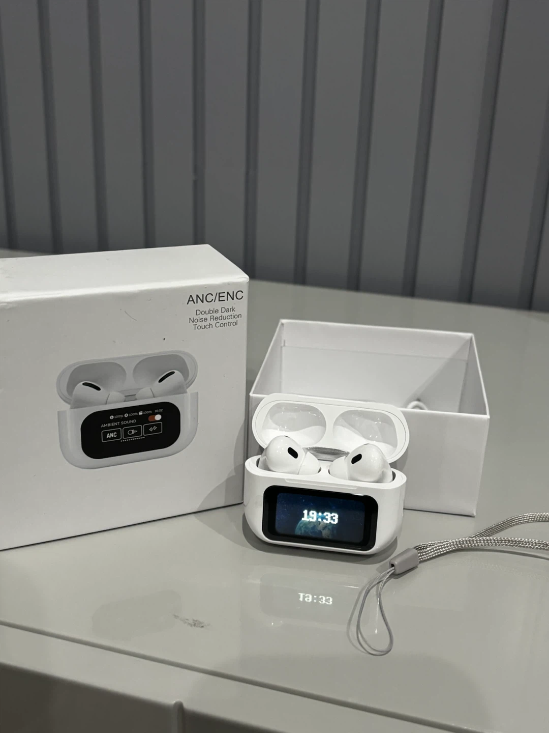 ANC/ENC Wireless Earbuds with Charging Case