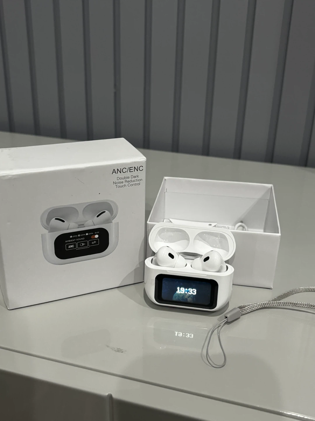 ANC/ENC Wireless Earbuds with Charging Case - photo 2