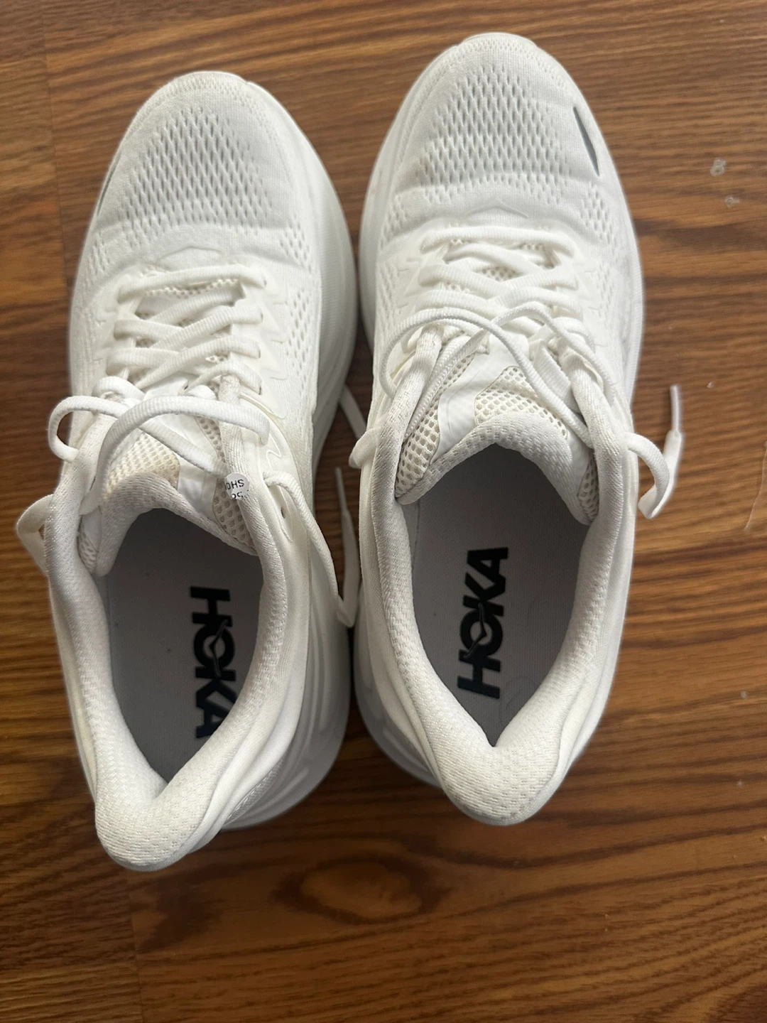 Hoka White Running Shoes