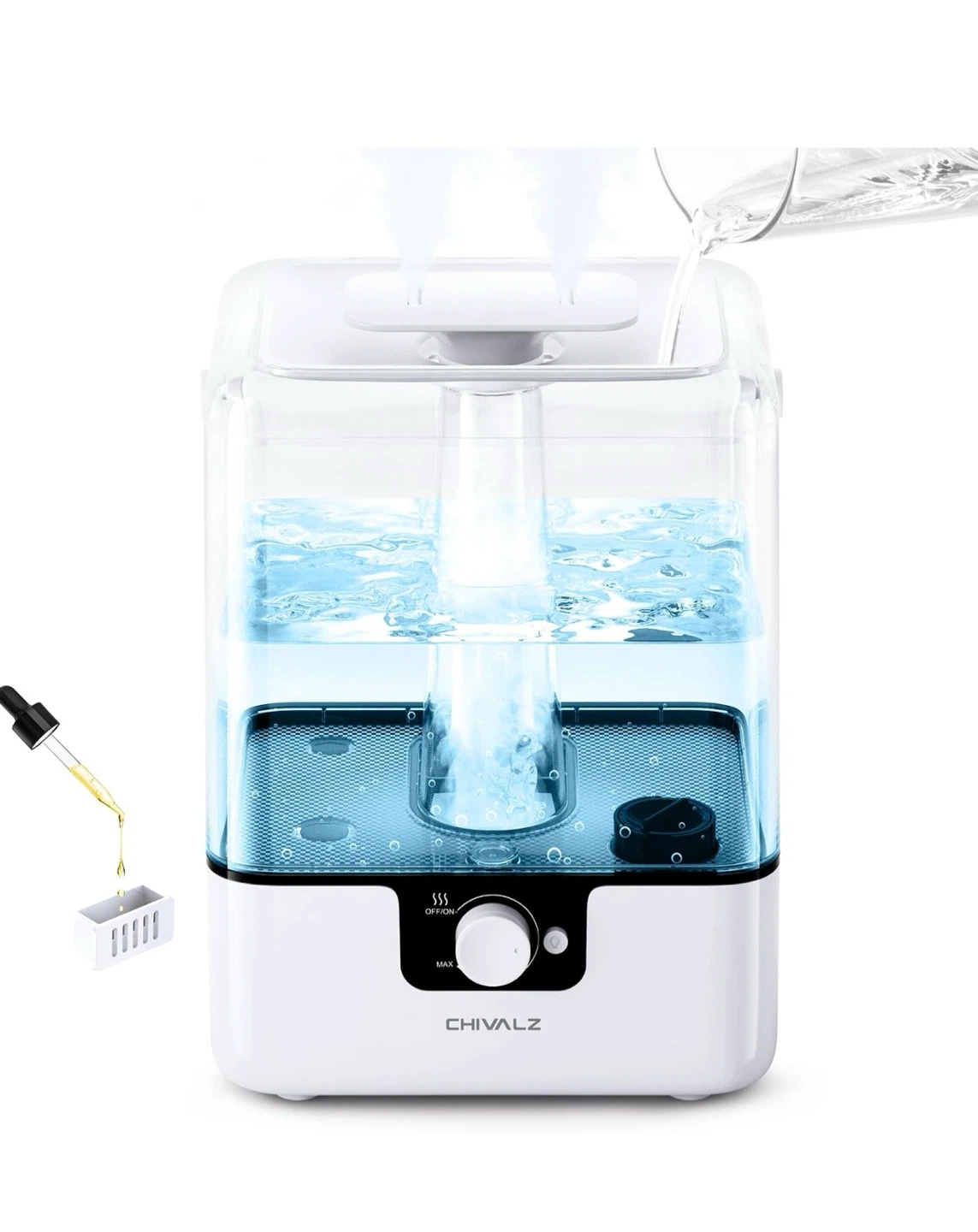 Brand New!! CHIVALZ 6L Humidifiers for Bedroom