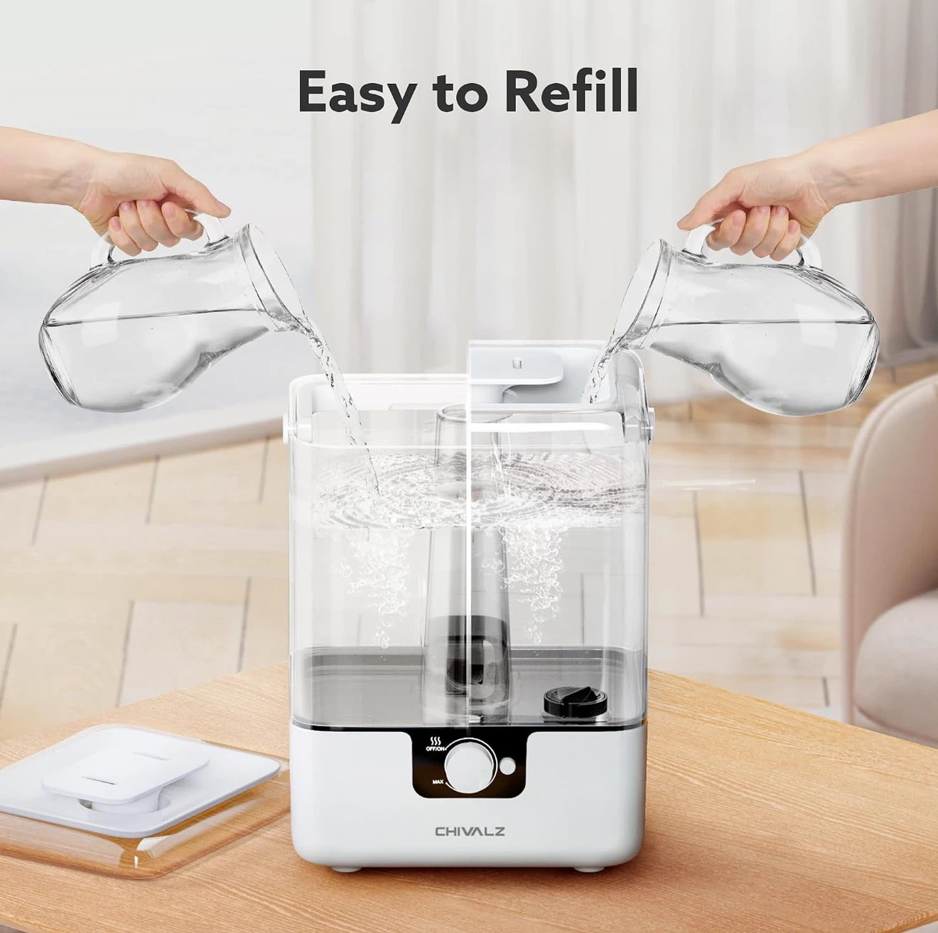 Brand New!! CHIVALZ 6L Humidifiers for Bedroom - photo 2