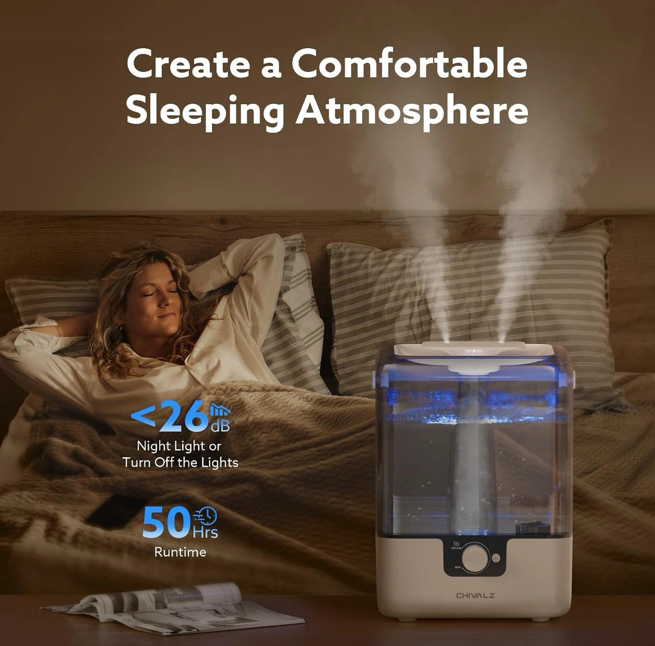 Brand New!! CHIVALZ 6L Humidifiers for Bedroom - photo 4