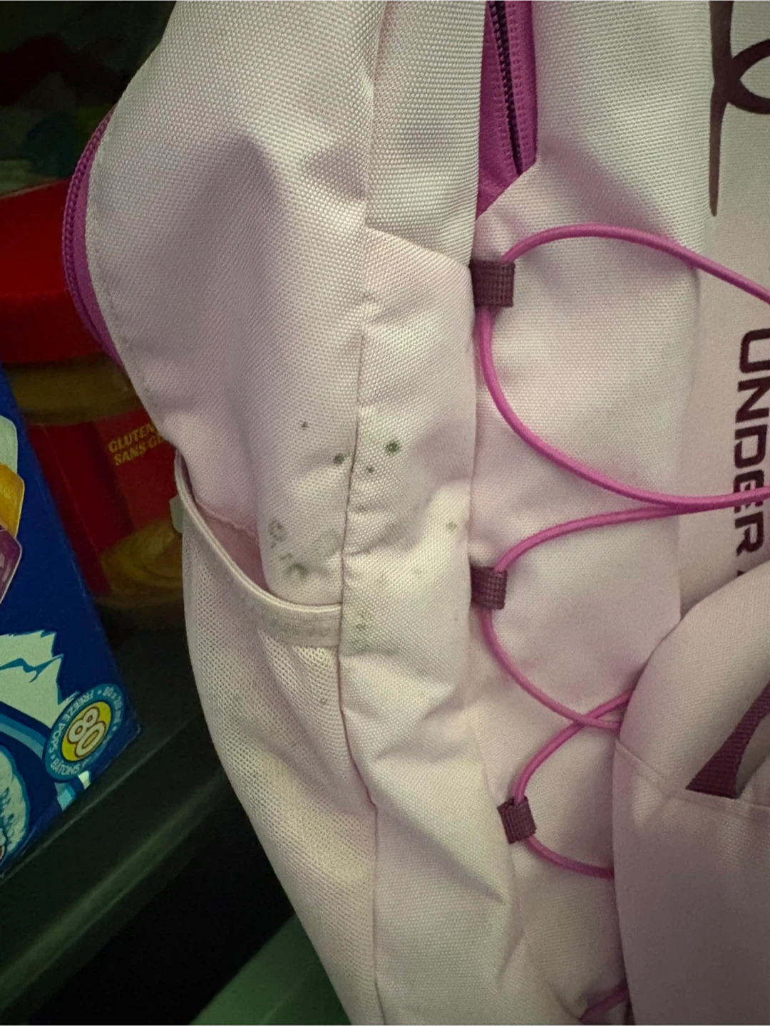 Under Armour Pink Backpack with Matching Pouch - photo 2