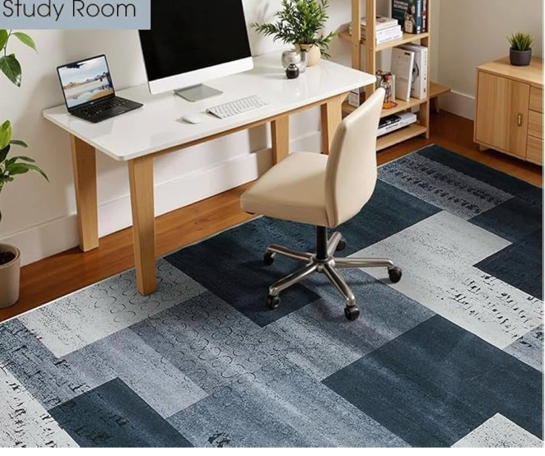 Modern Geometric Area Rug 7x5 ft - photo 3