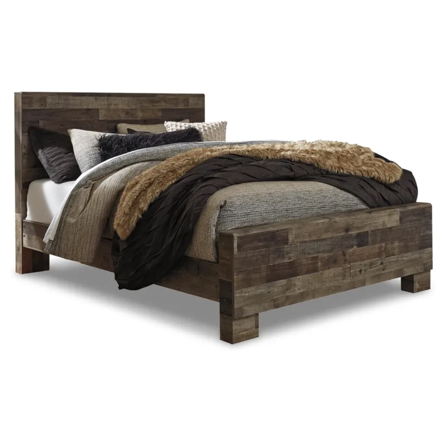 New Ashley Queen Bed Frame Derekson