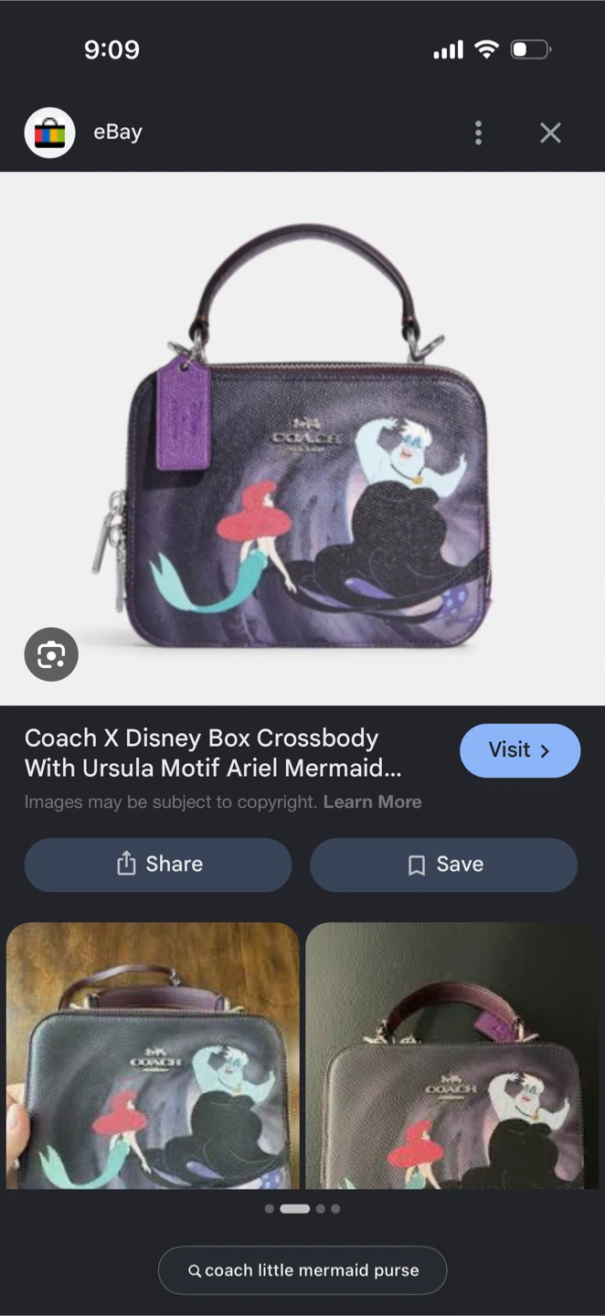 Brand New Disney Coach Purse for Sale