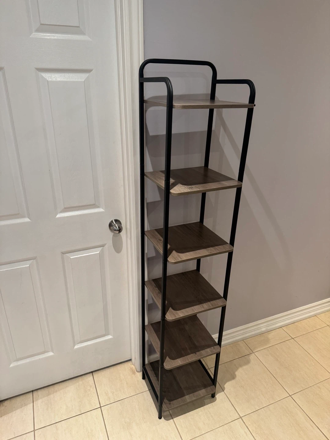 Tall 5-Shelf Bookshelf - photo 2