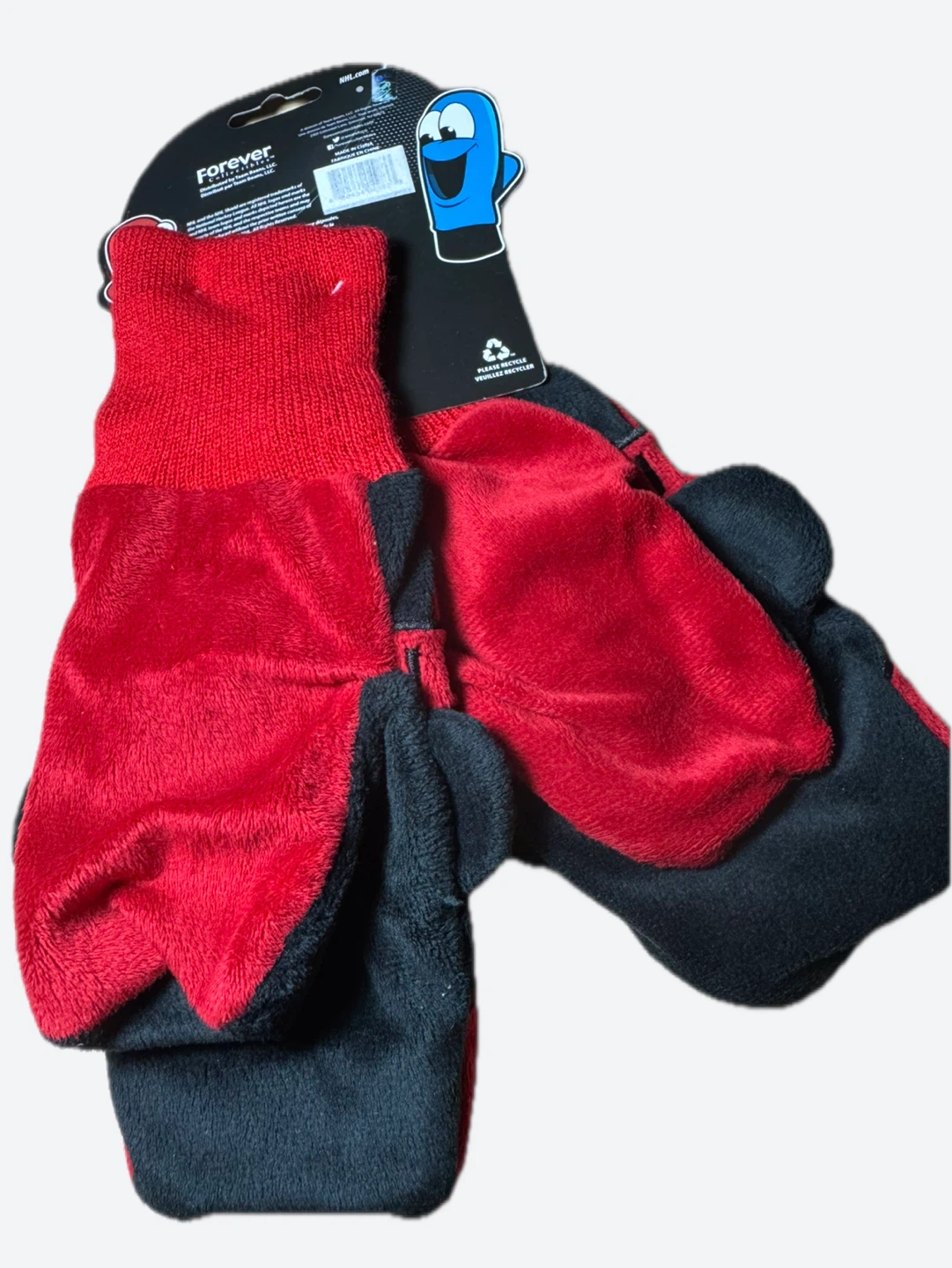 NEW Calgary Flames Adult Size Mascot Mittens L/XL - photo 5