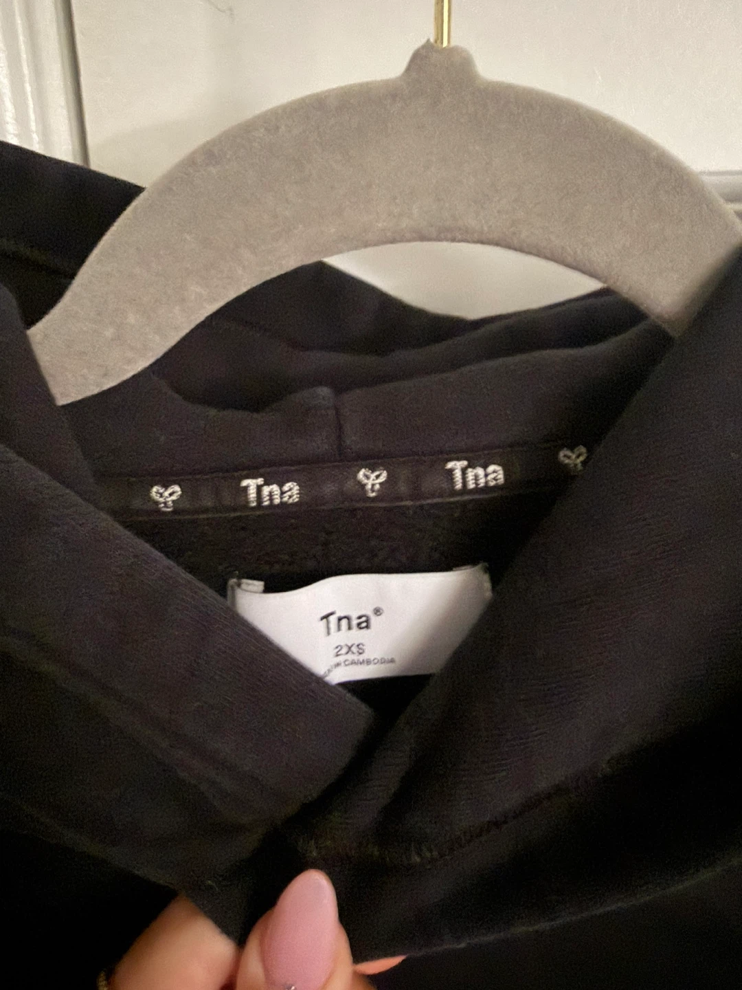 TNA Black Hoodie - photo 3