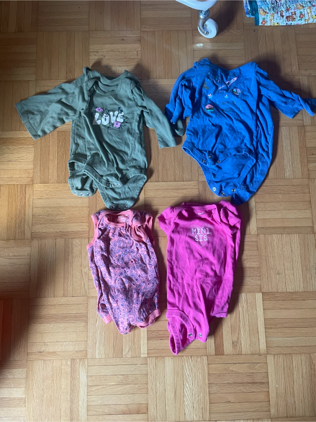 Twin girl Baby Clothes Bundle 3-6m
