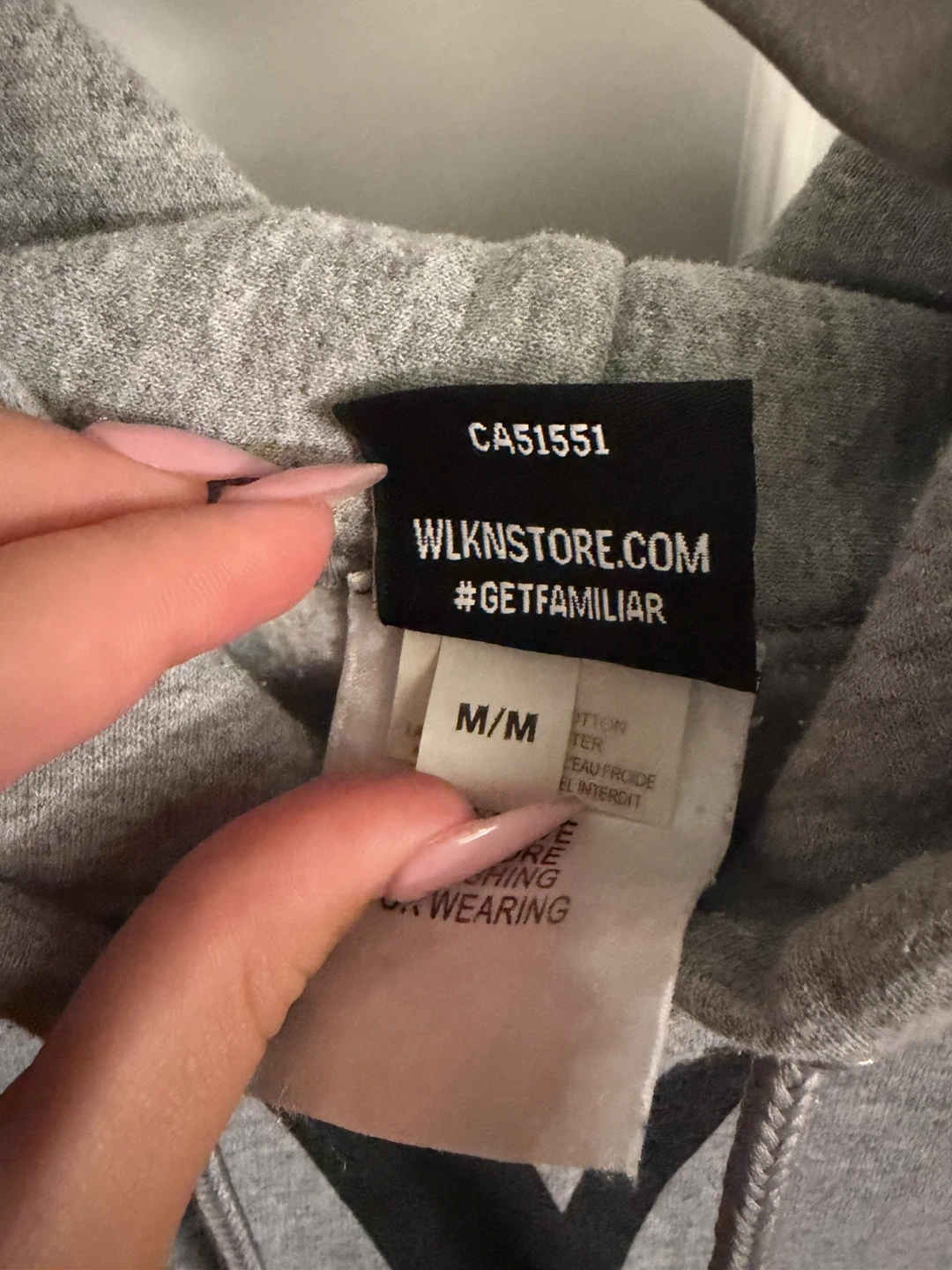 WLKN Grey Hoodie - photo 3