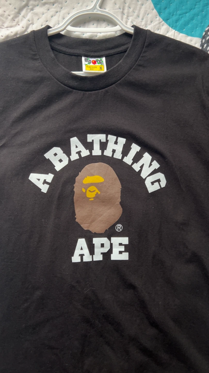 A Bathing Ape (BAPE) Black T-Shirt