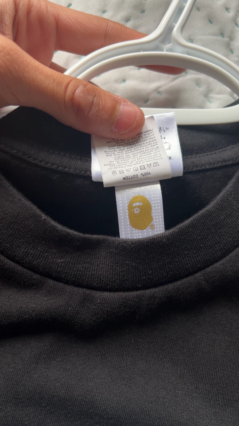 A Bathing Ape (BAPE) Black T-Shirt - photo 3