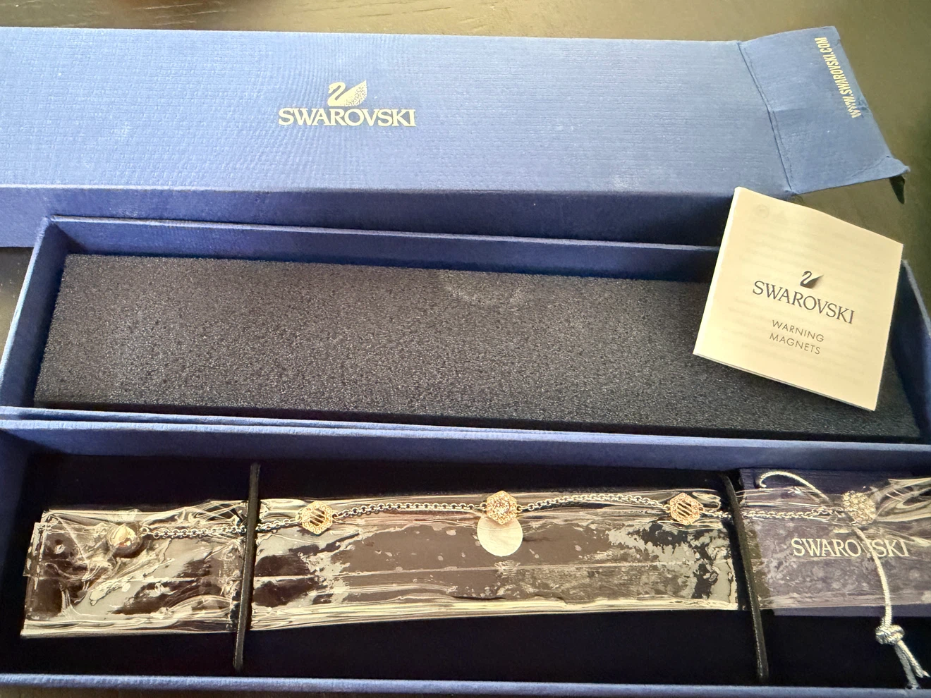 Swarovski Crystal Bracelet with Charm