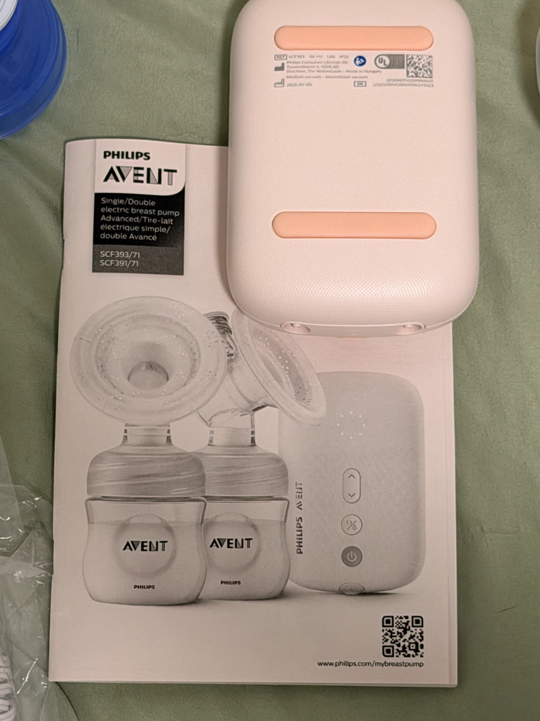 Philips Avent Single/Double Electric Breast Pump - photo 2