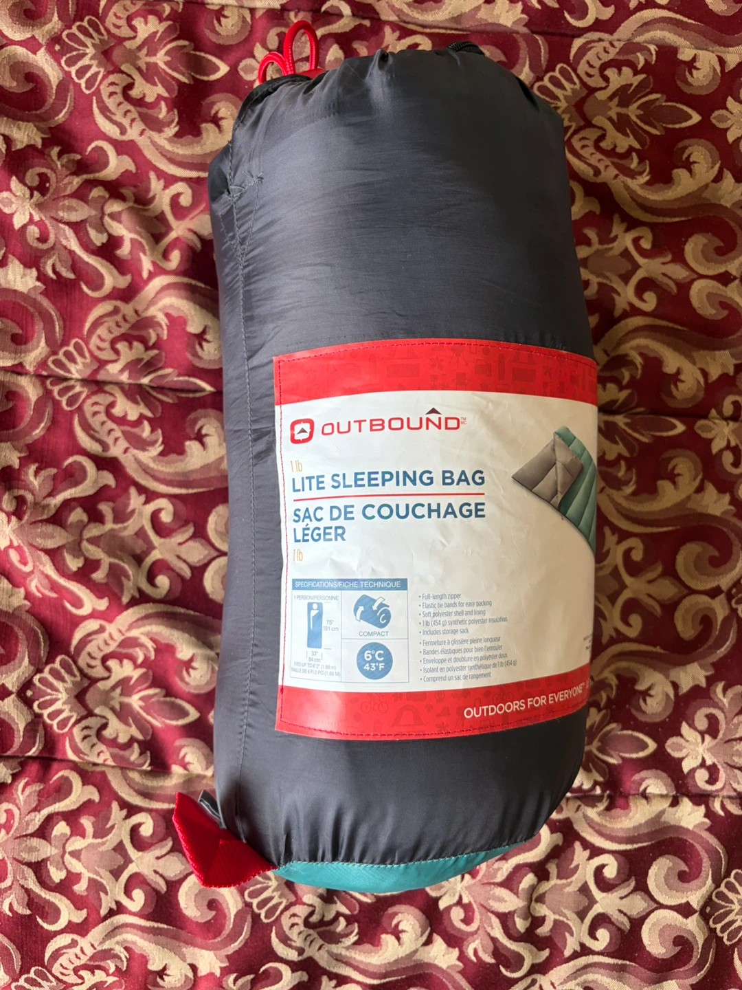 Sleeping bag (used 1time)