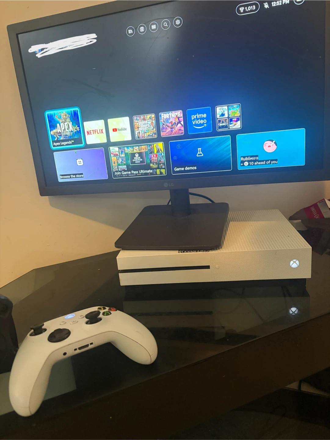 White Xbox One S Console 1 TB