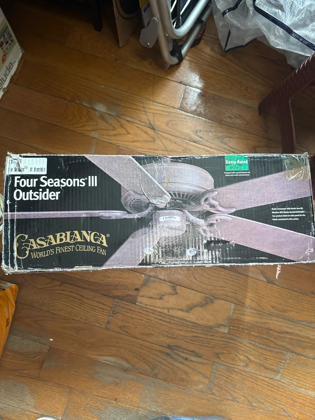 Casablanca Four Seasons III "Outsider" Ceiling Fan