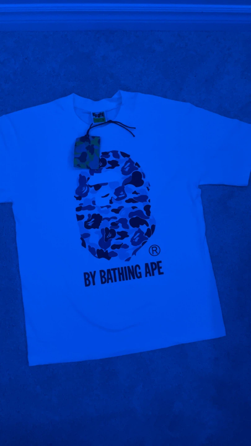 Bathing Ape T-Shirt - Pink Camo Ape Head