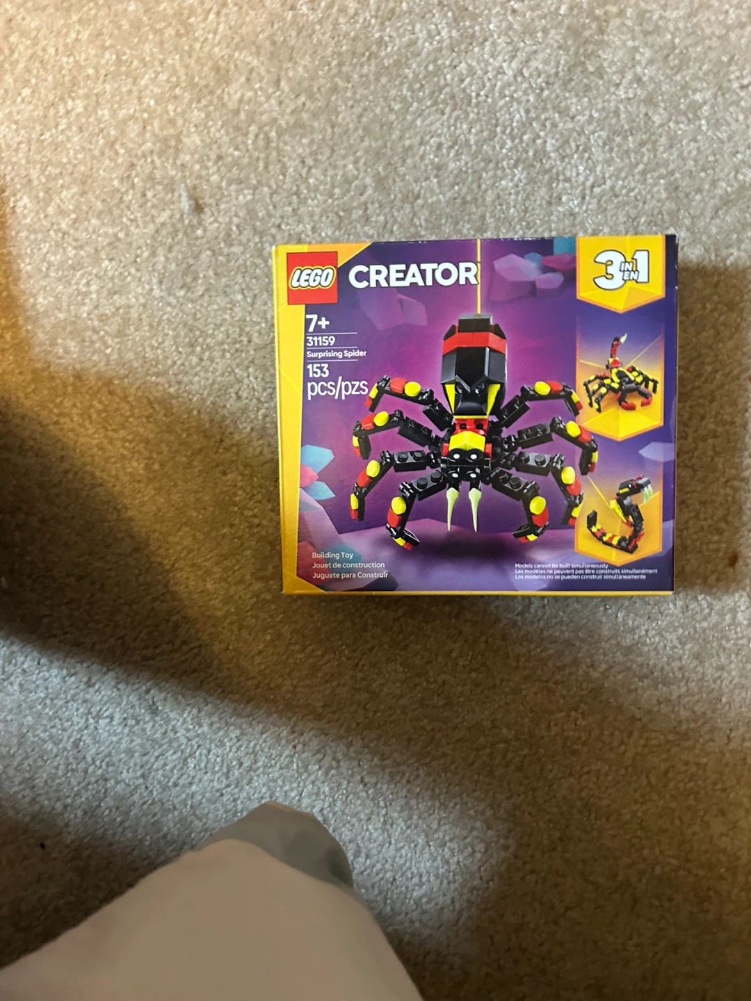 LEGO Creator 31159 Surprising Spider Building Toy