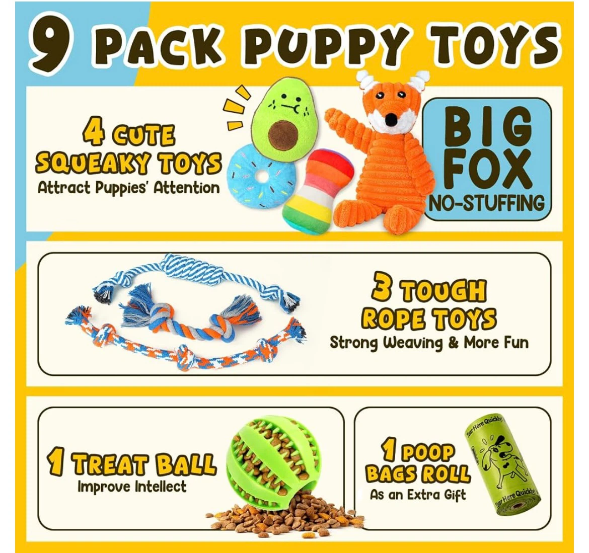 DOG TOY BUNDLE & SUCKER TOY - photo 5