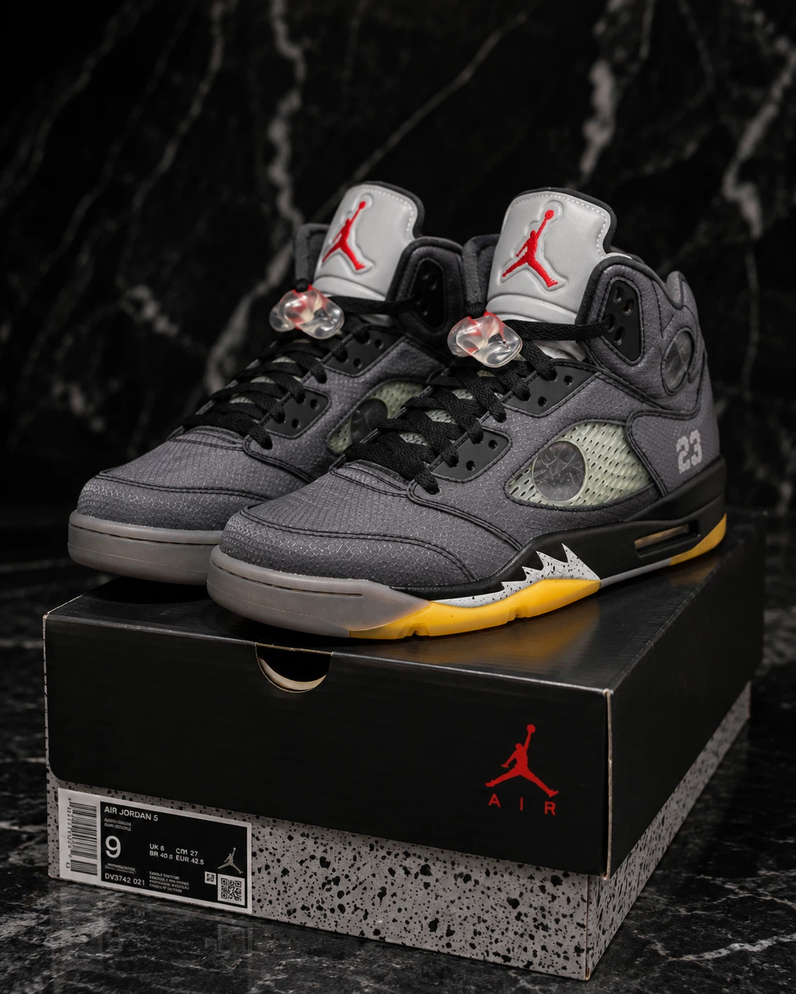Air Jordan 5 Retro Off-White "Sail" size 10, 11, 12 - photo 2