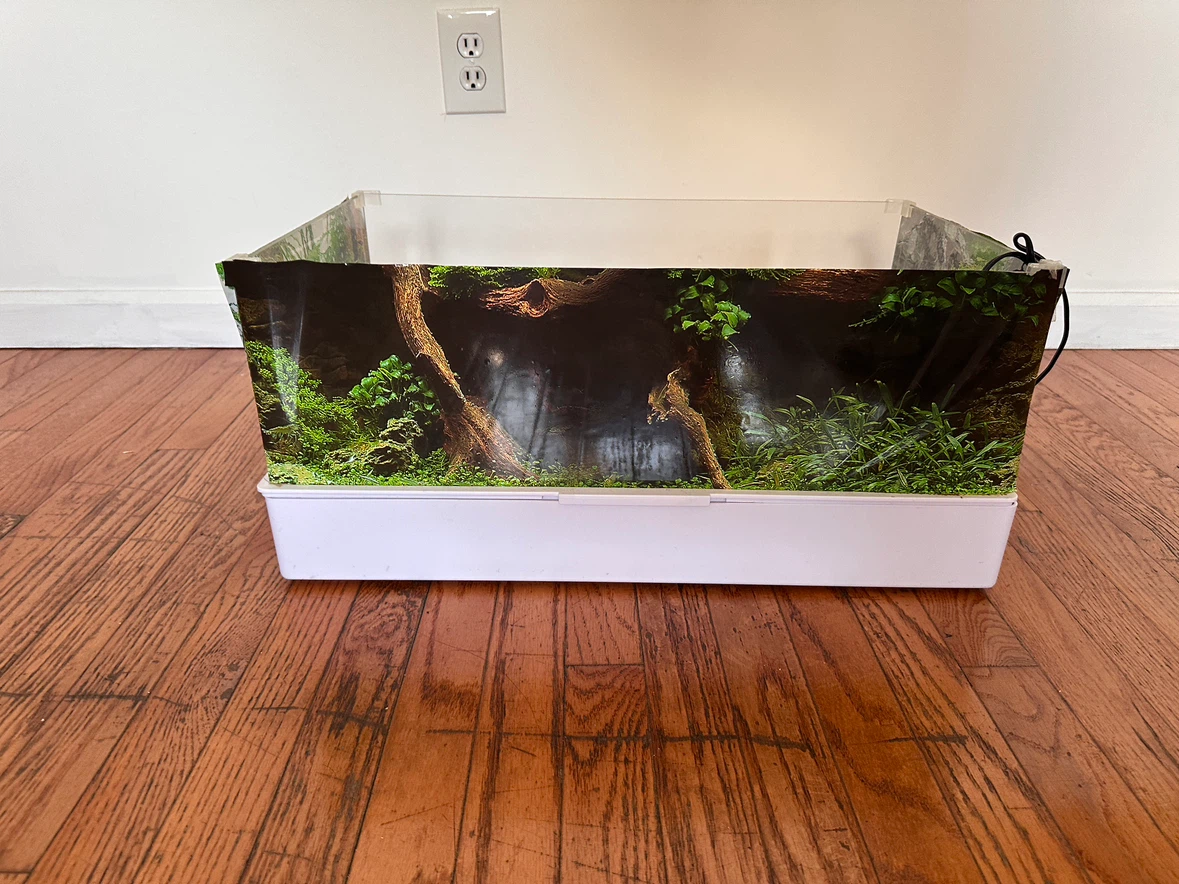 Small reptile aquarium - photo 3