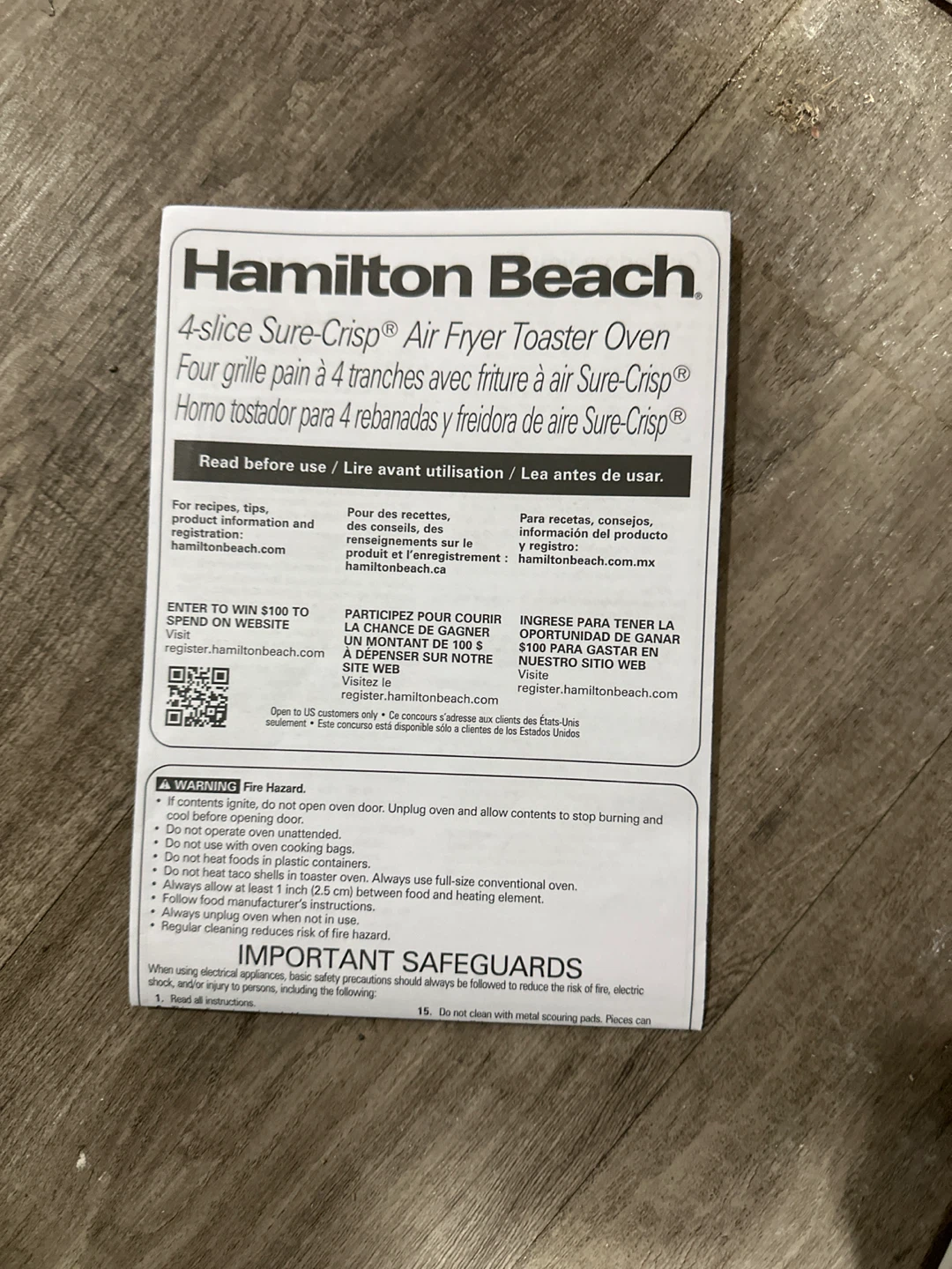 Hamilton Beach Sure-Crisp Air Fryer Toaster Oven - photo 4
