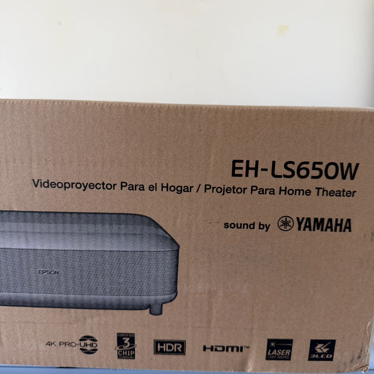 Epson EH-LS650W Home Theater Projector with Yamaha Sound