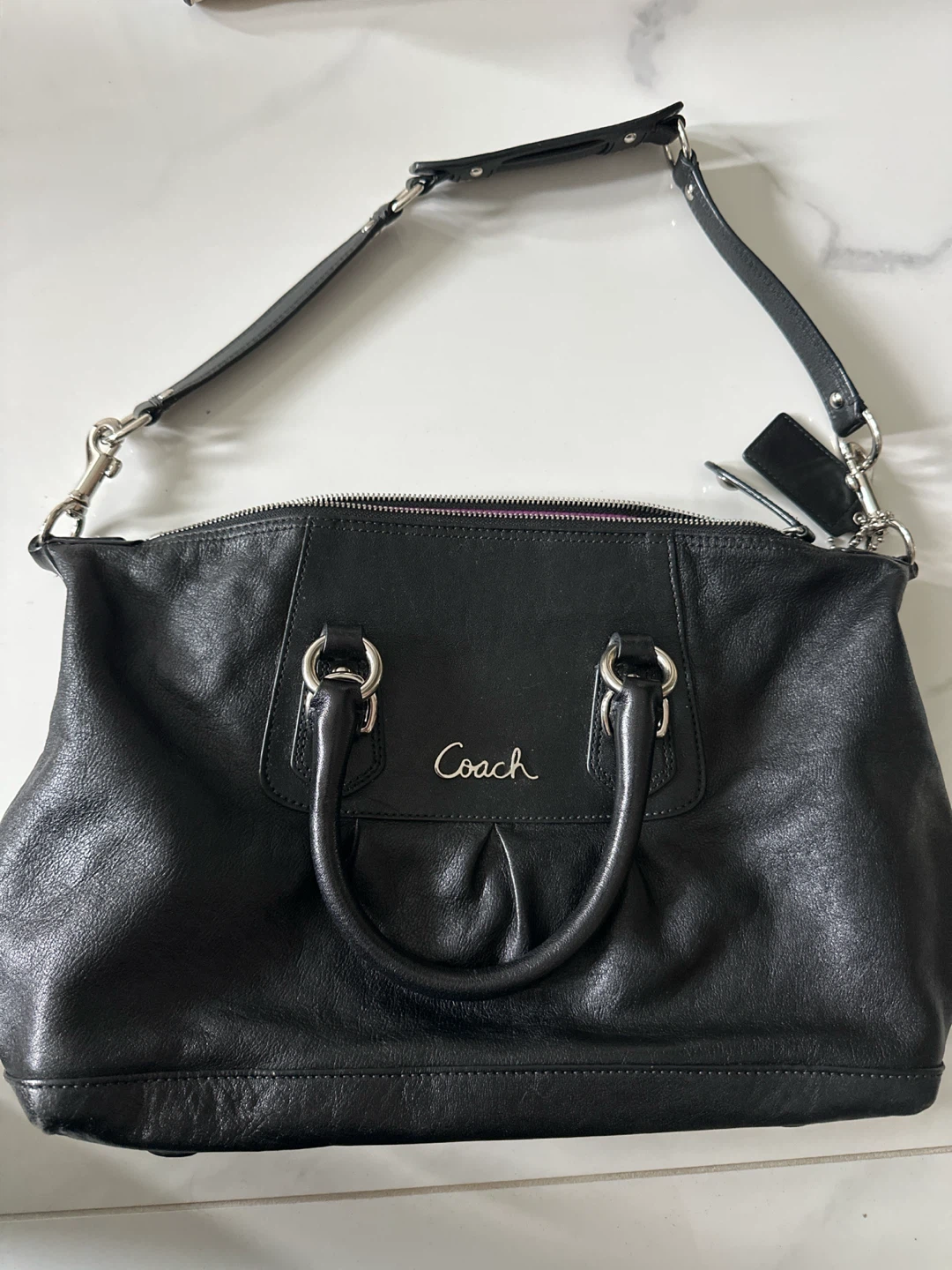 Coach Leather Handbag