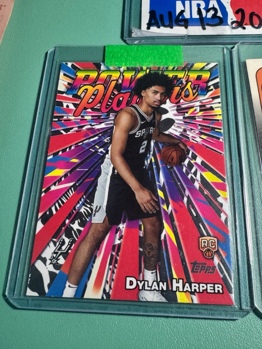 Dylan/Ron Harper Fleer 1988 Basketball Card and Power insert RC - photo 2