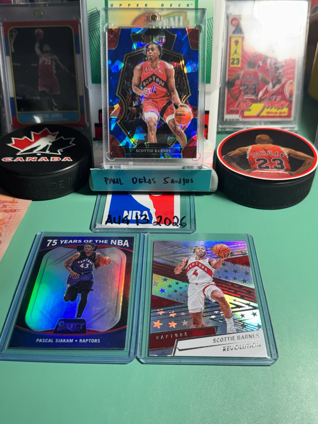 Scottie Barnes 2022-23 Panini Select Prizm Basketball Card