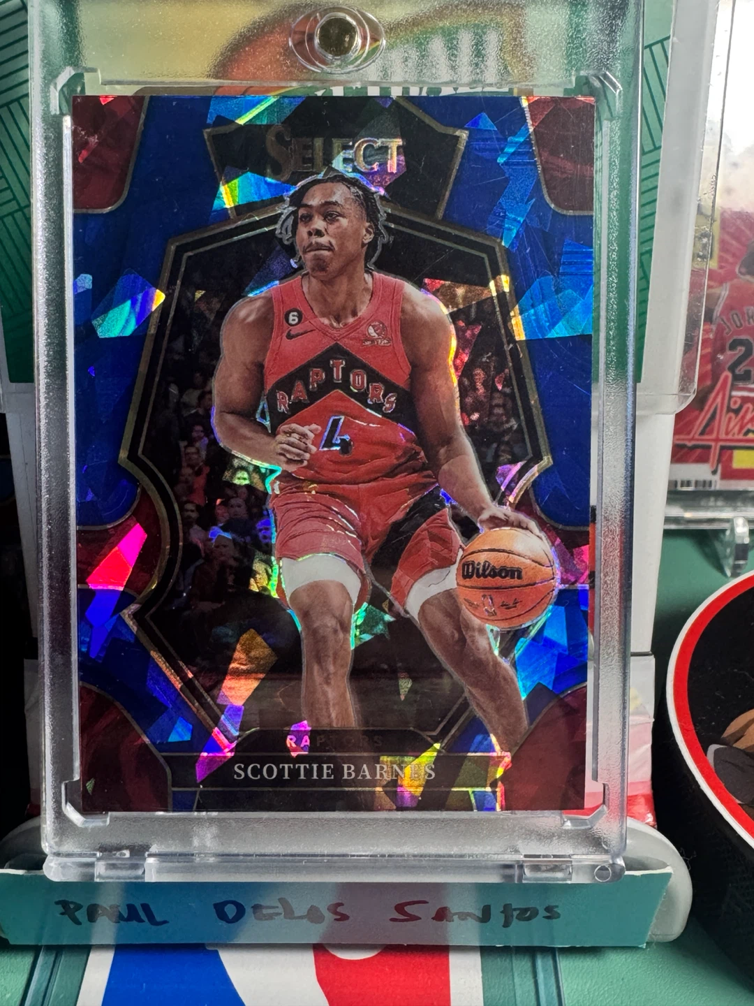 Scottie Barnes 2022-23 Panini Select Prizm Basketball Card - photo 2