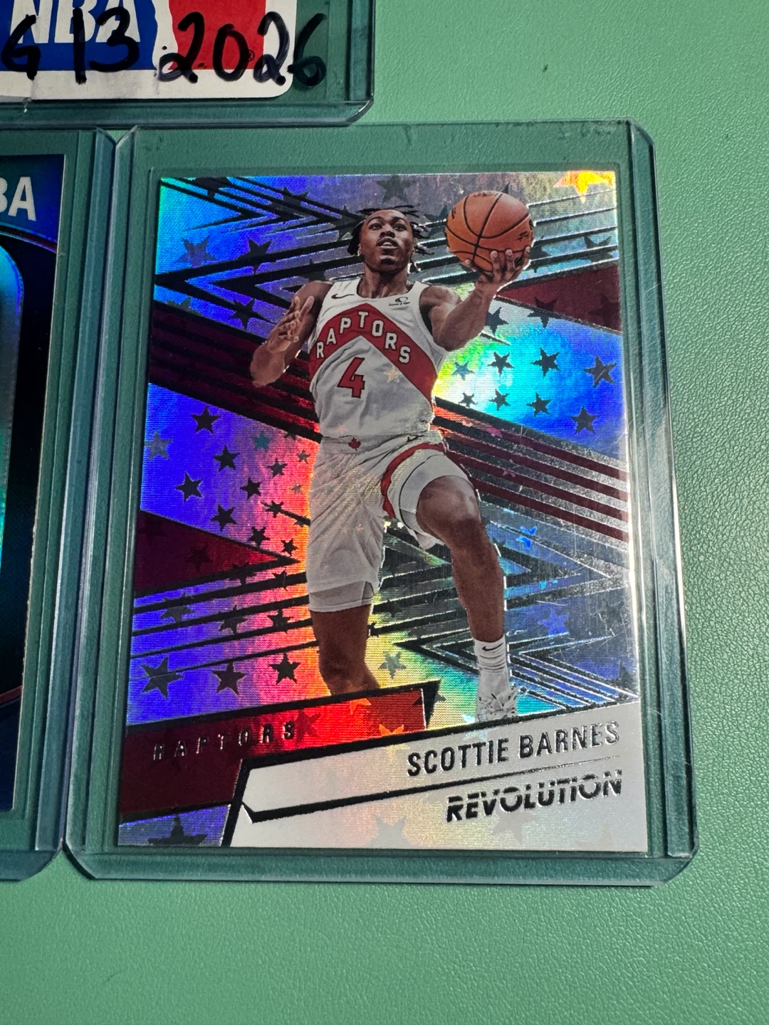 Scottie Barnes 2022-23 Panini Select Prizm Basketball Card - photo 4