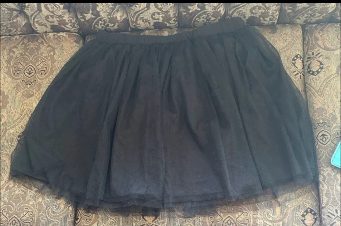 Black Tulle Skirt