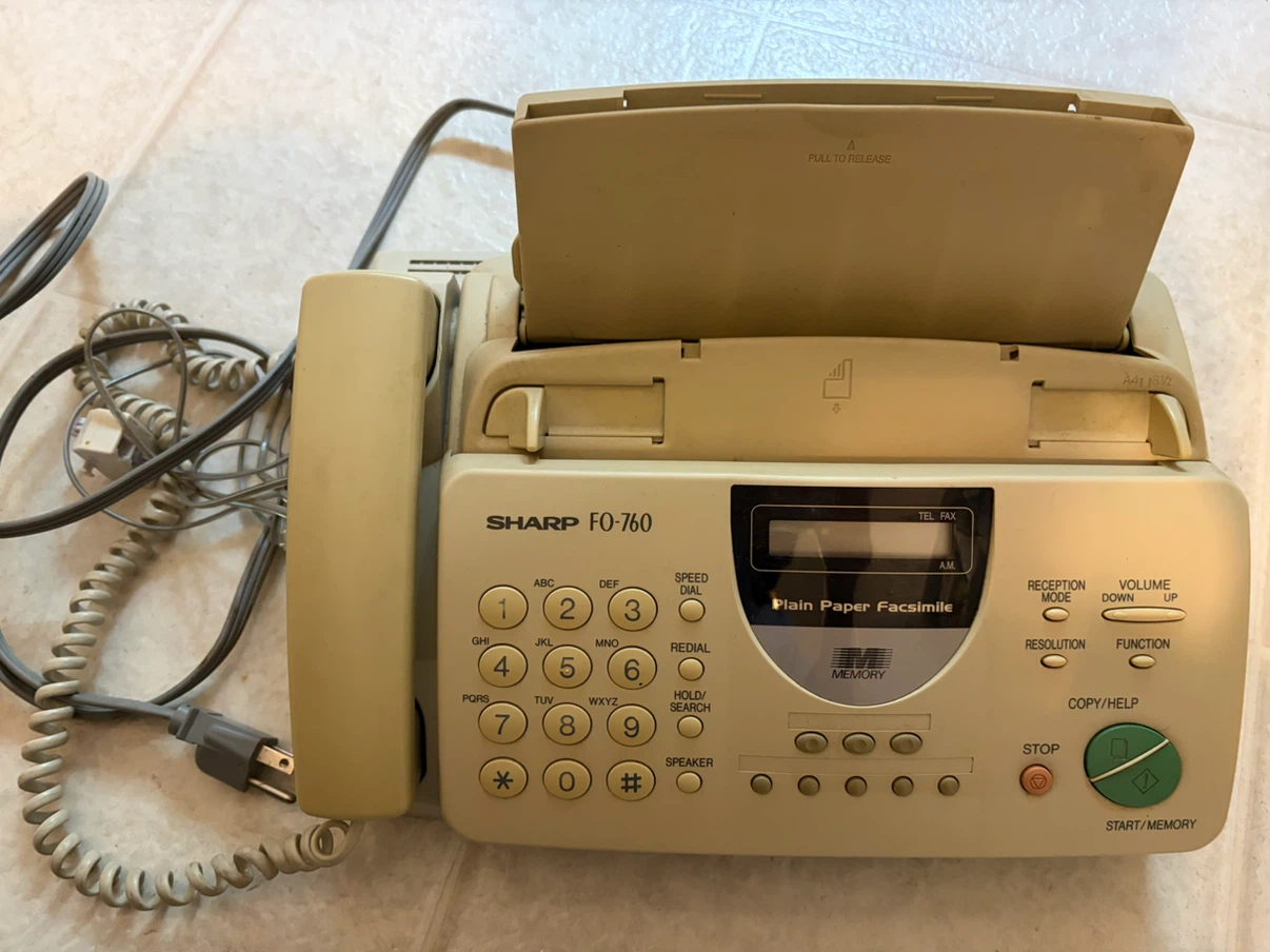 Sharp FO-760 Plain Paper Facsimile