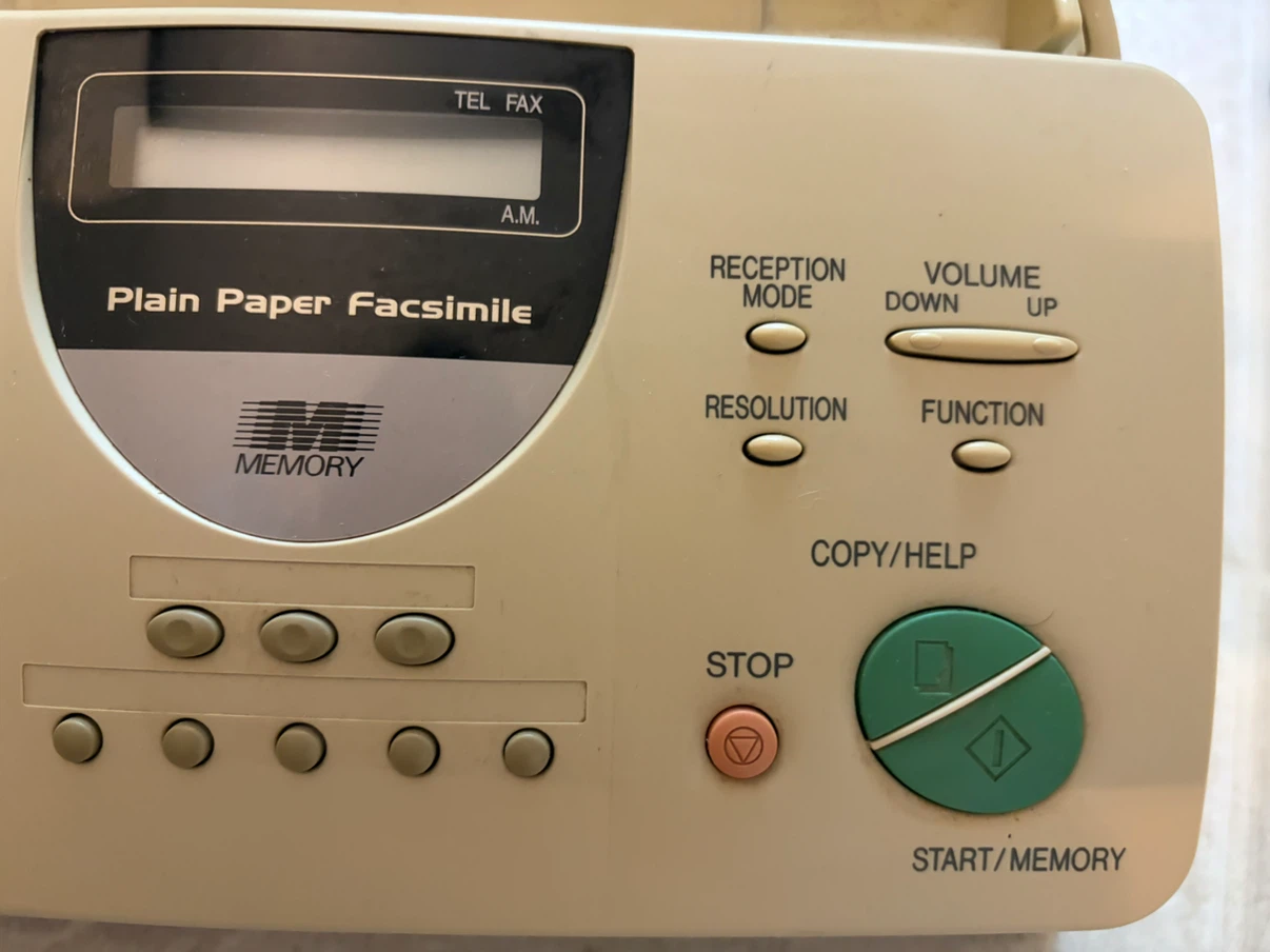 Sharp FO-760 Plain Paper Facsimile - photo 2