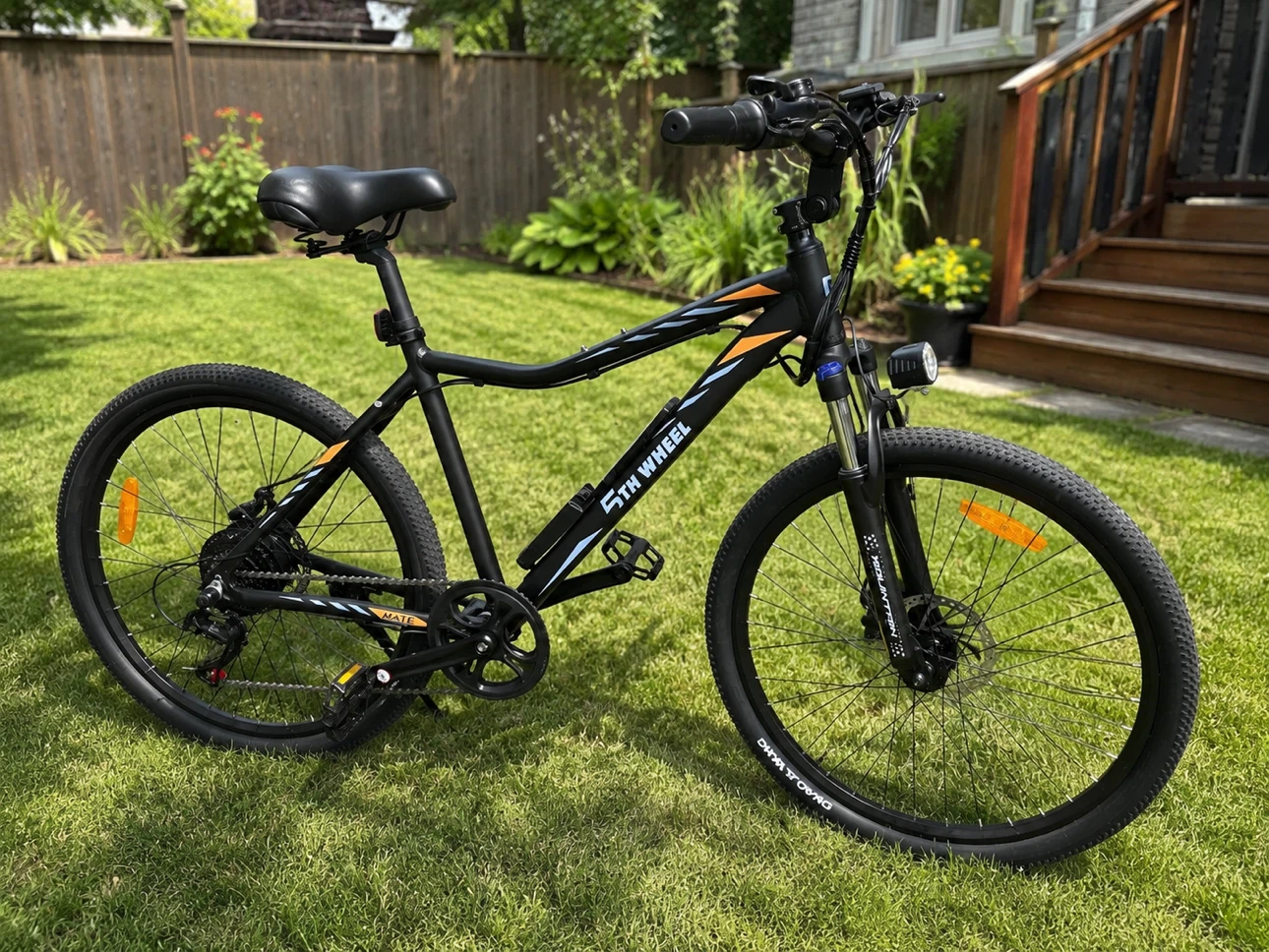 5TH WHEEL Electric Bike with Color LCD Display
