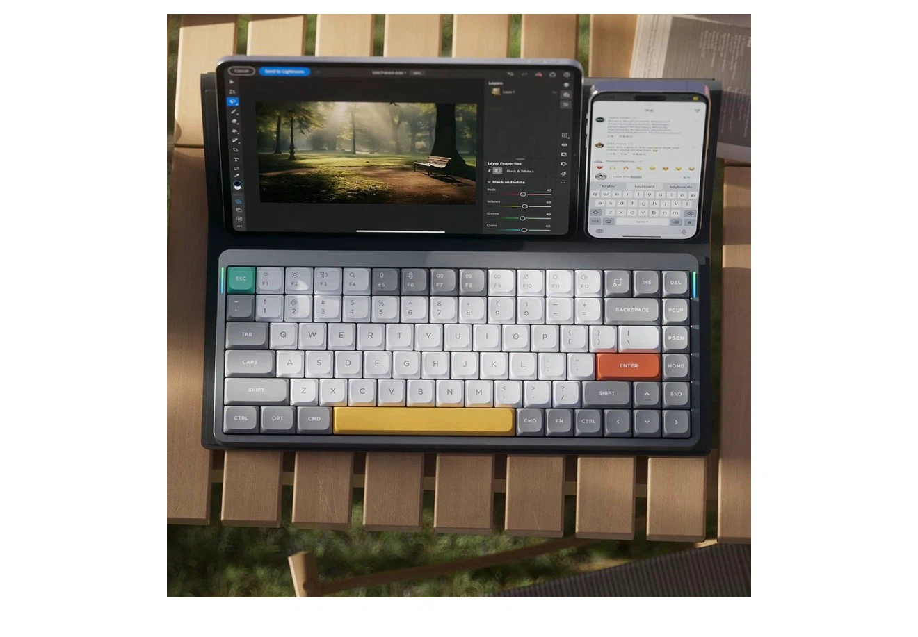NuPhy Air75 V2 Wireless Mechanical Keyboard - photo 3