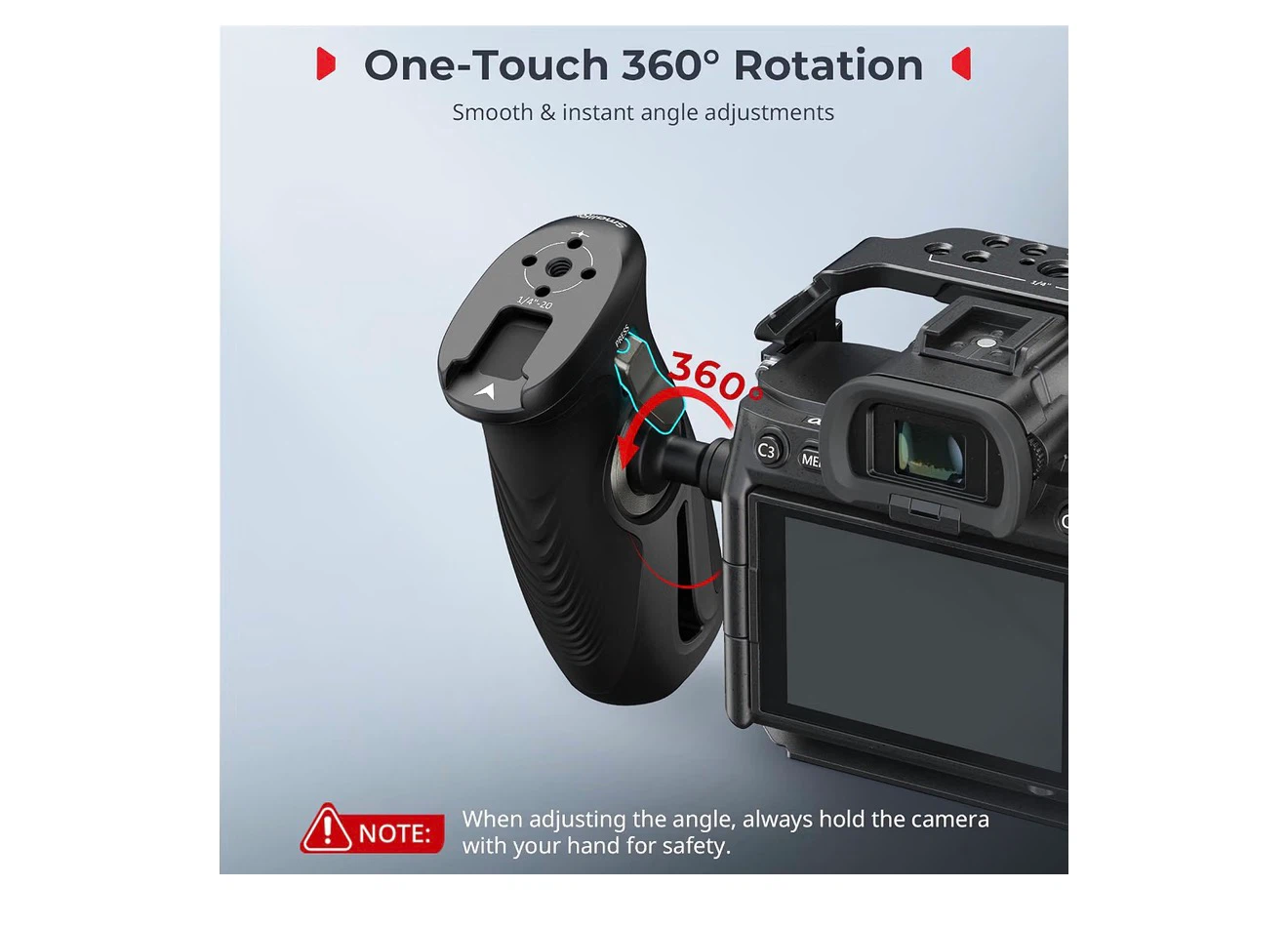 SmallRig Ergonomic Grip with NATO Mount - photo 2