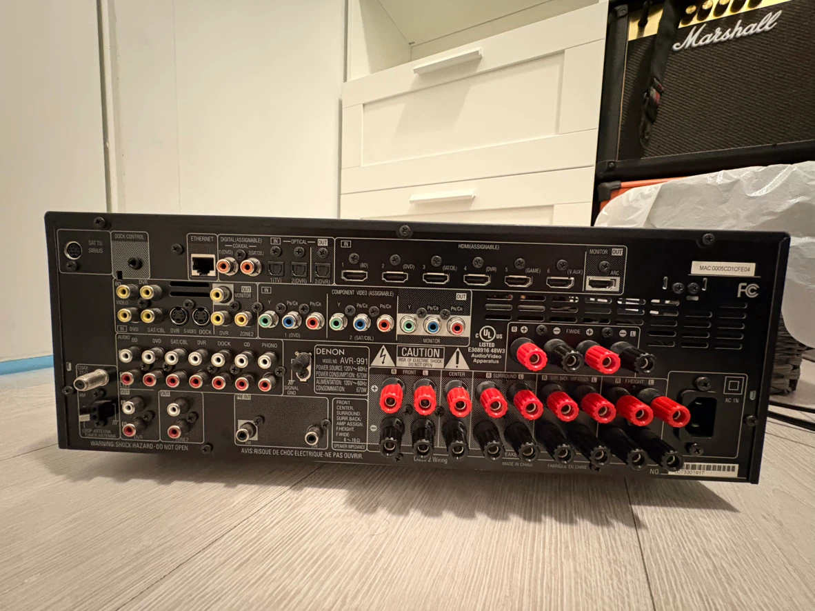 Denon AVR-S910W AV Receiver - photo 4