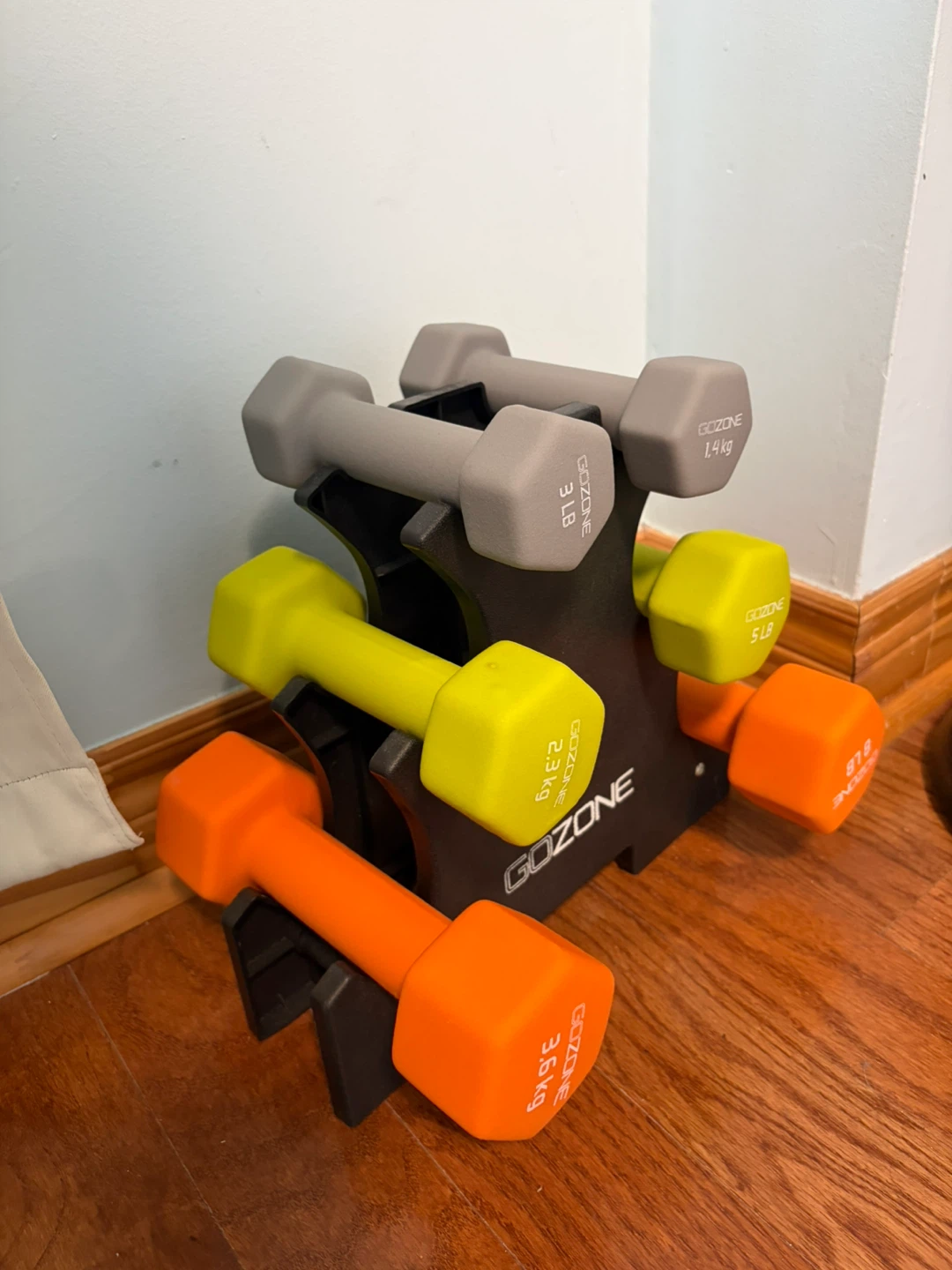 GOZONE Dumbbell Set with Rack - photo 2