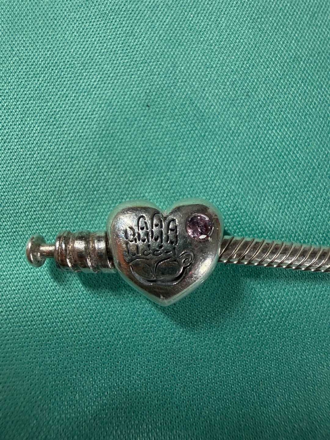 Pandora "It's A Girl" Heart Charm