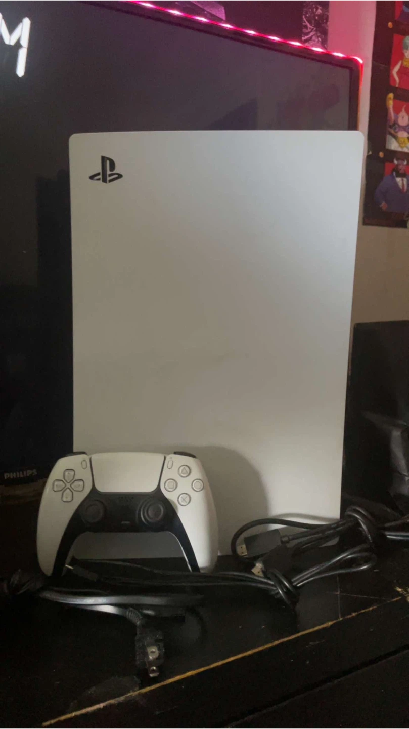 Sony PlayStation 5 (FAT) Console with Controller and all cords