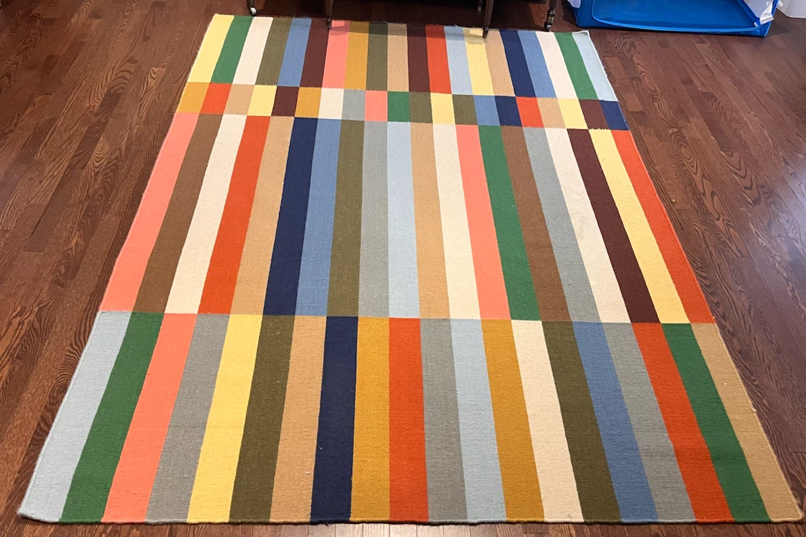 Striped Area Rug