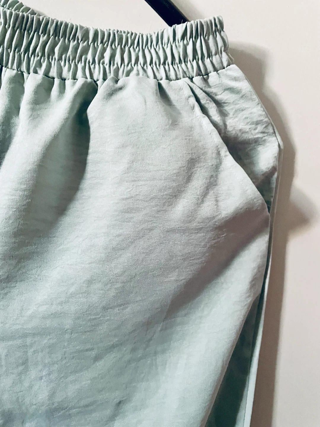Light Blue Ruffled Hem Pants - photo 2