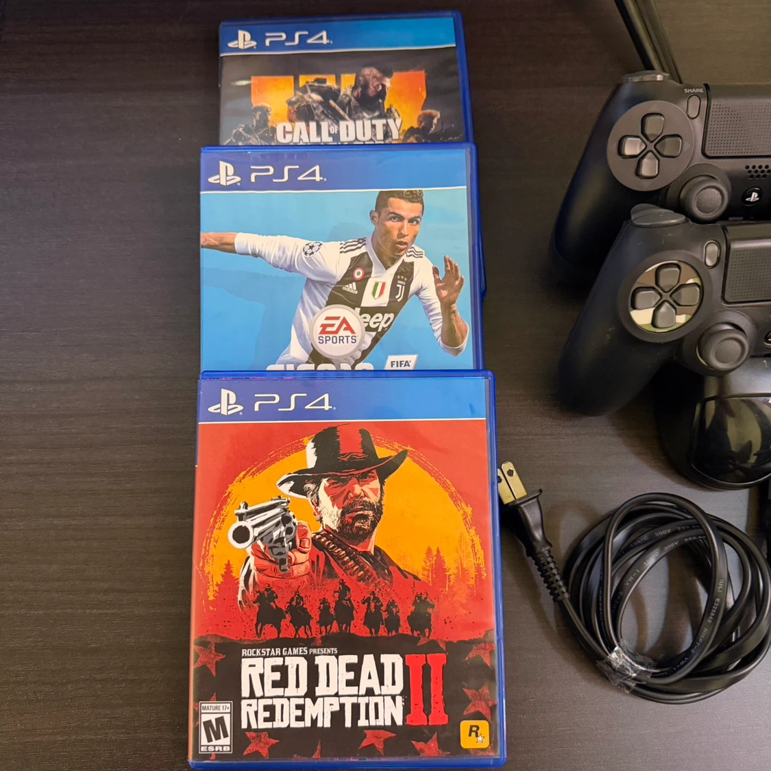 PlayStation 4 Pro Bundle with 3 Games & 2 Controllers - photo 2