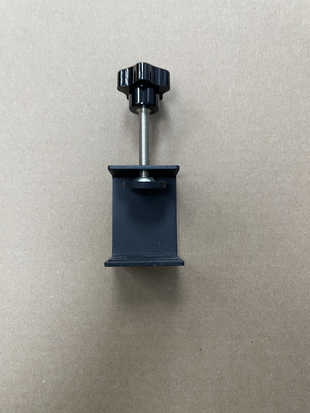Black Metal Clamp with Thumb Screw