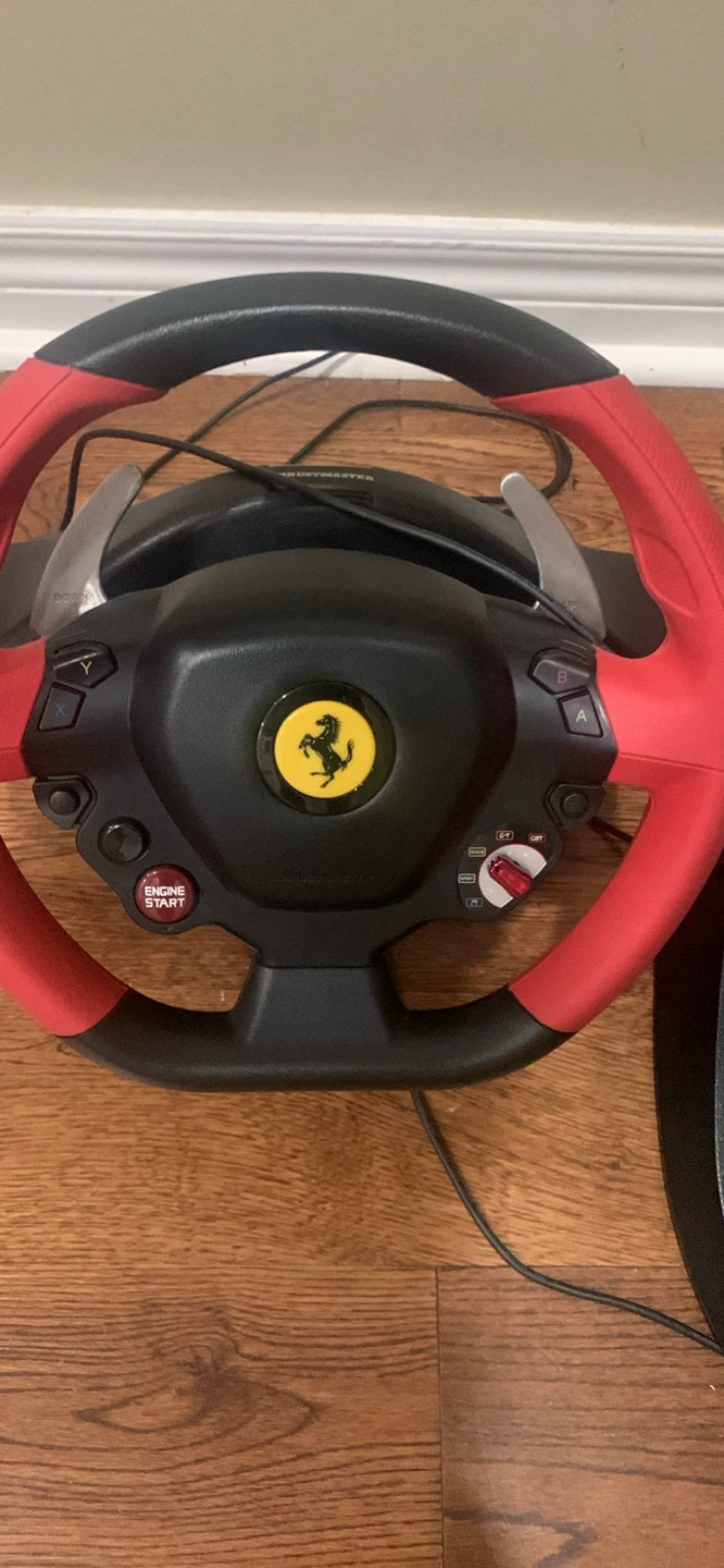 Thrustmaster Ferrari Racing Wheel barely used - photo 3